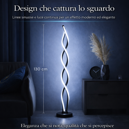 Andromeda - Lampada a Led da Terra 133 cm