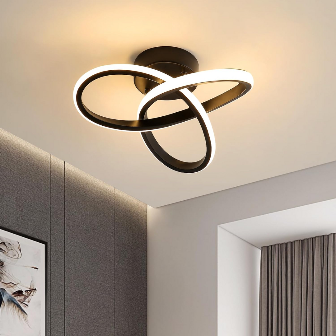 Aura - Applique Led da Parete e Soffitto 2000LM 20W 25cm x 25cm