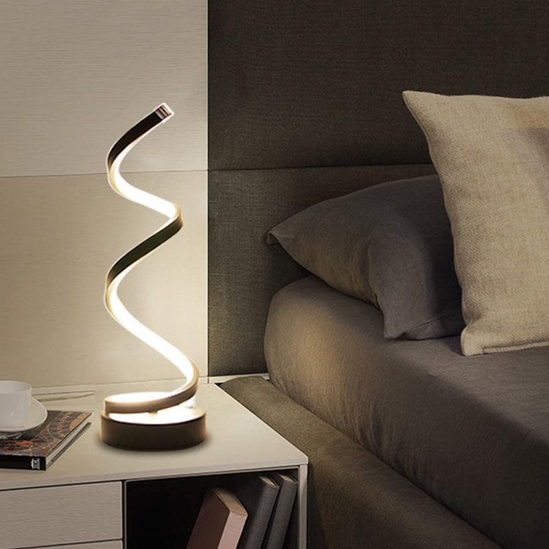 Calliope - Lampada da Comodino Dimmerabile