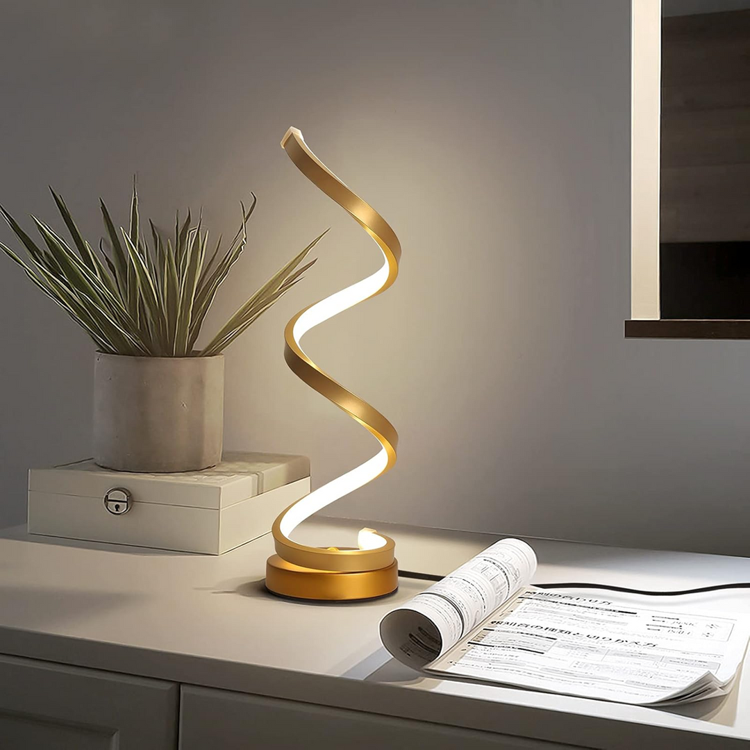 Calliope - Lampada da Comodino Dimmerabile