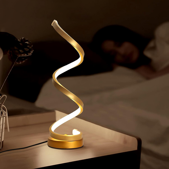 Calliope - Lampada da Comodino Dimmerabile