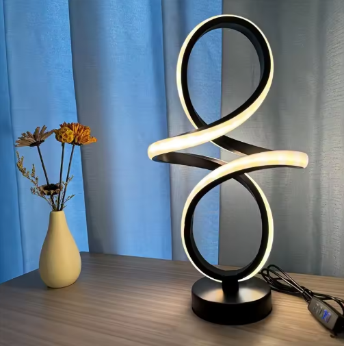 Sirio - Lampada da Comodino Dimmerabile 35 x 25 cm