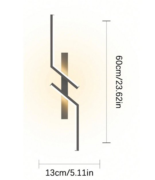 Ephyra - Applique Led da Parete 2000LM 20W 60 cm
