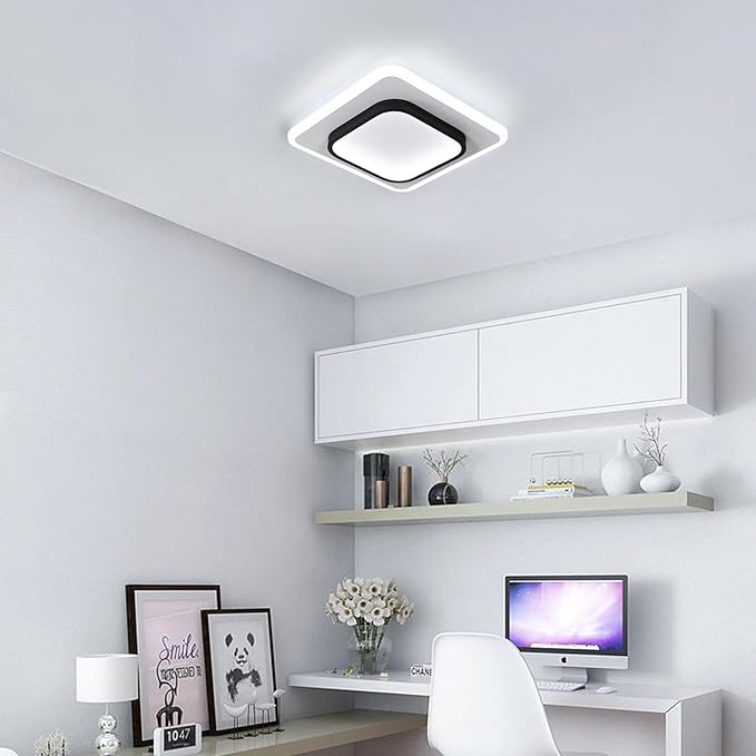 Callisto - Applique Led da Parete e Soffitto 2000LM 20W 20cm x 20cm