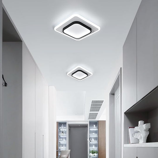 Callisto - Applique Led da Parete e Soffitto 2000LM 20W 20cm x 20cm