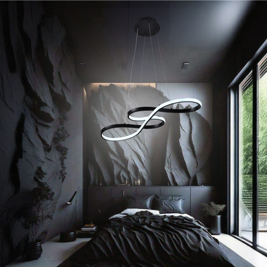 Zeus - Lampadario Led a Sospensione 3500LM 56W 80cm