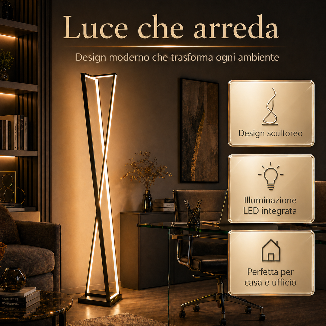 Chronos - Lampada a Led da Terra 125 cm