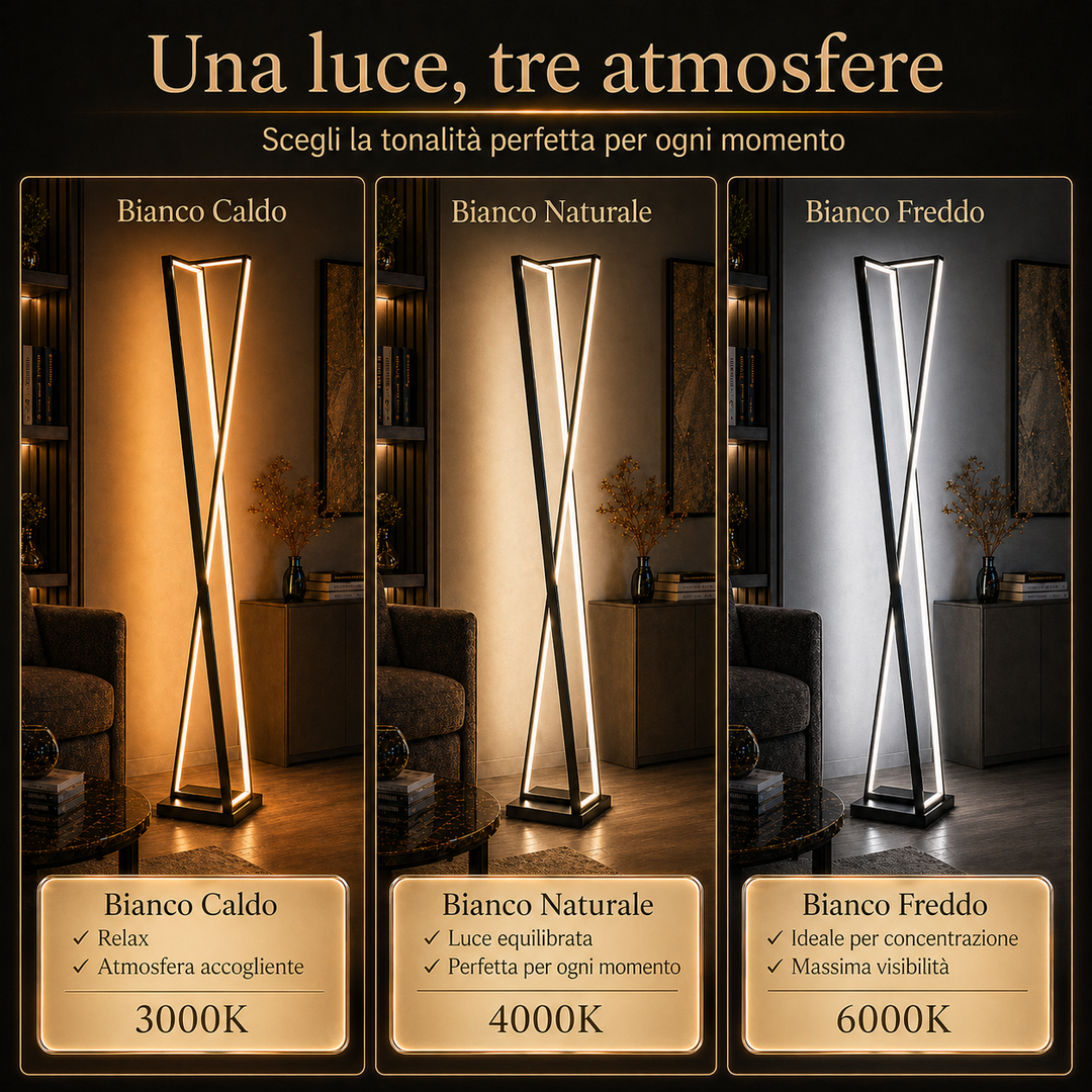 Chronos - Lampada a Led da Terra 125 cm