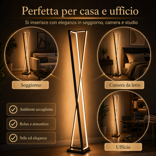 Chronos - Lampada a Led da Terra 125 cm