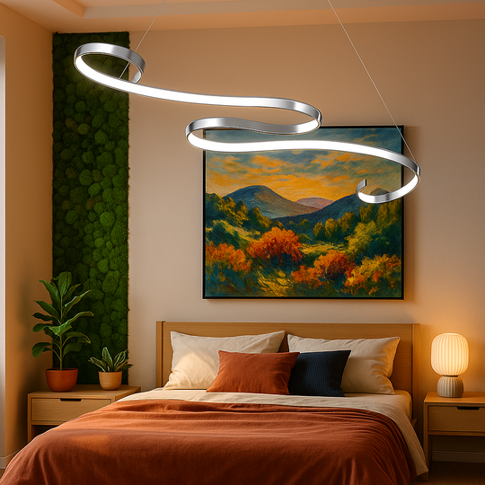Ares - Lampadario Led a Sospensione 3000LM 45W 100cm