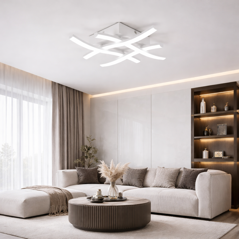 Astra - Lampadario Led a Plafoniera 2400LM 24W 48cm