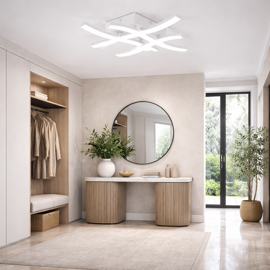 Astra - Lampadario Led a Plafoniera 2400LM 24W 48cm