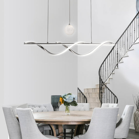 Eris - Lampadario Led a Plafoniera 4500LM 78W 100 cm