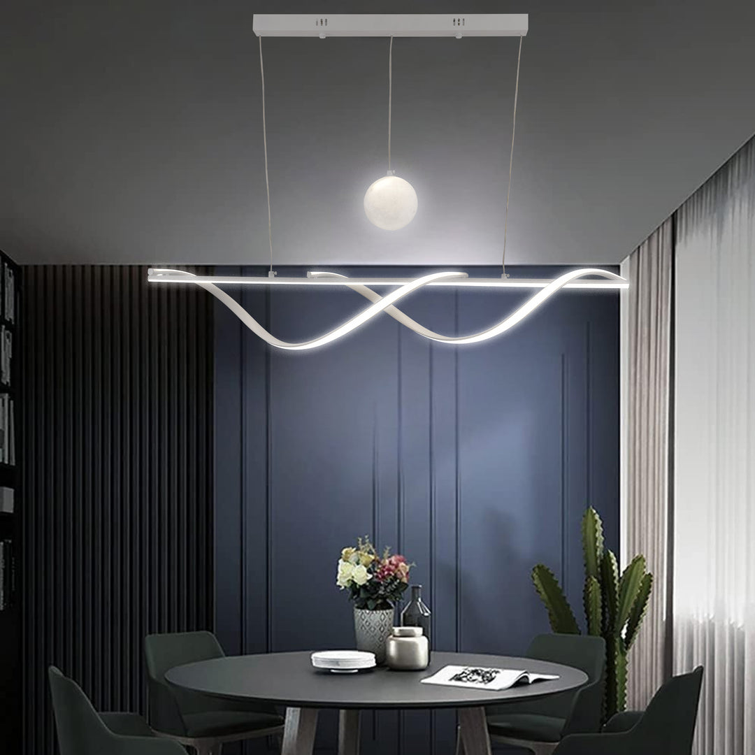 Eris - Lampadario Led a Plafoniera 4500LM 78W 100 cm