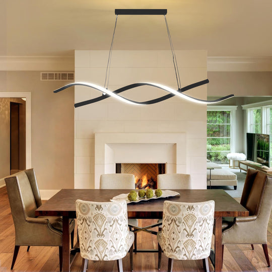 Hera - Lampadario Led a Sospensione 5000LM 45W 100cm