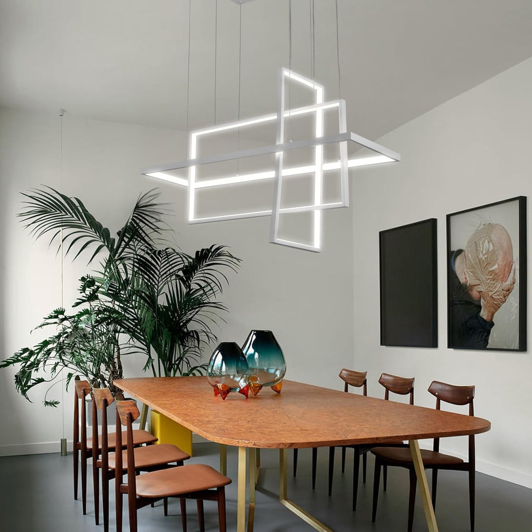 Ade - Lampadario Led a Sospensione 6000LM 116W 80cm