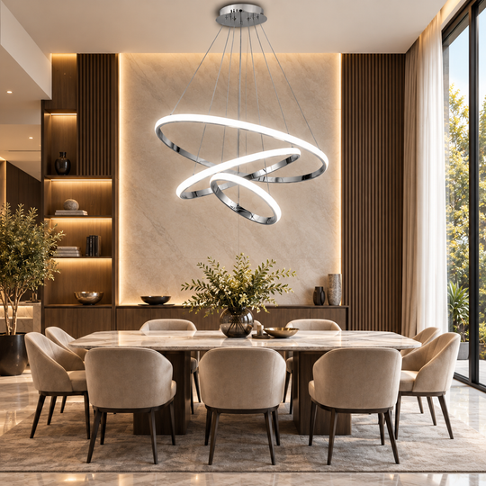 Nemesi - Lampadario Led a Sospensione 4500LM 84W 60cm