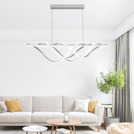 Zephyra- Lampadario Led a Plafoniera 4000LM 78W 100 cm