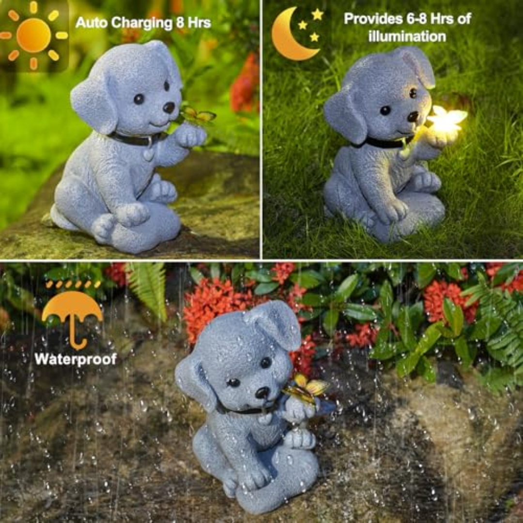 Cucciolo dei Sogni - Statuetta da Giardino in Resina