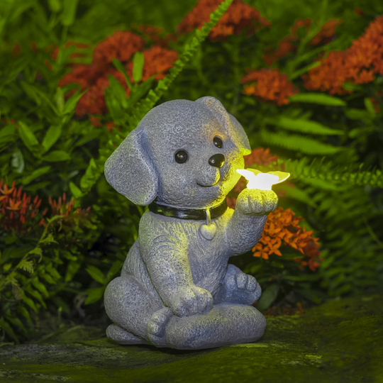 Cucciolo dei Sogni - Statuetta da Giardino in Resina