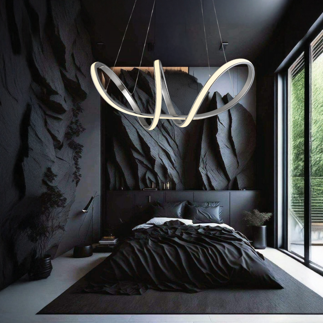 Poseidone - Lampadario Led a Sospensione 3400LM 56W 60cm