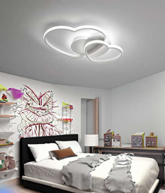 Eros - Lampadario Led a Plafoniera 3500LM 52W 63cm