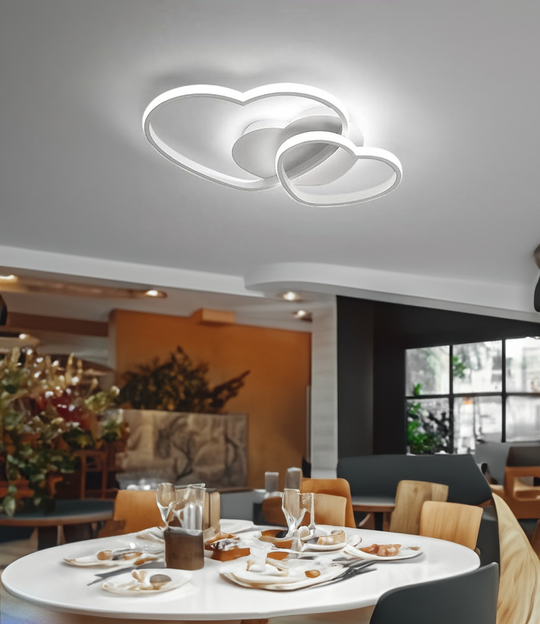 Eros - Lampadario Led a Plafoniera 3500LM 52W 63cm