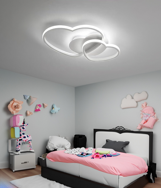 Eros - Lampadario Led a Plafoniera 3500LM 52W 63cm