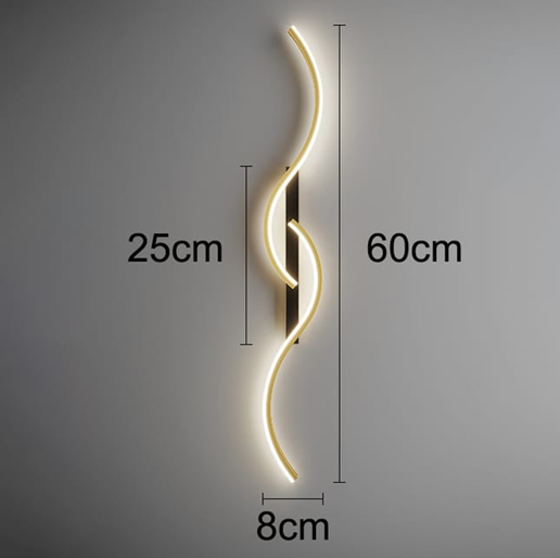 Penelope - Applique Led da Parete 2000LM 20W 60 cm