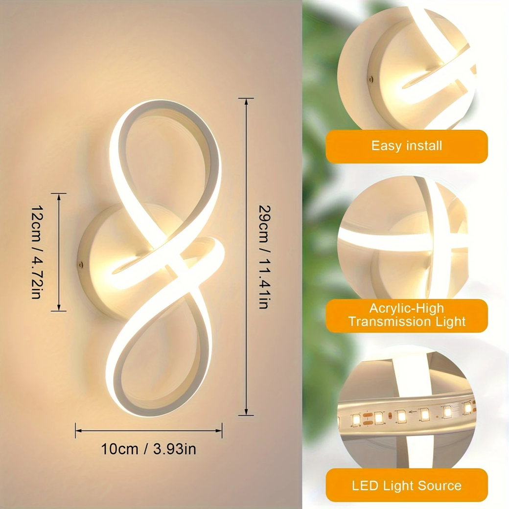 Xenia - Applique Led da Parete 2000LM 20W 29 cm
