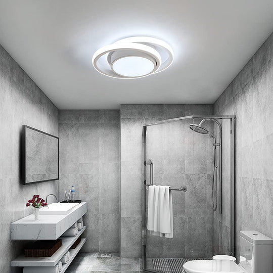 Nyssa - Applique Led da Parete e Soffitto 2000LM 20W 27cm x 20cm